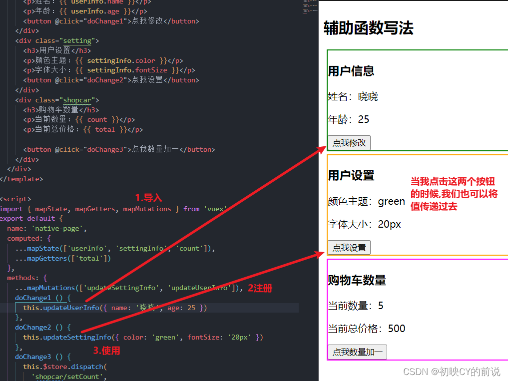 【vue2】vuex超超超级详解！(核心五大配置项),第12张
