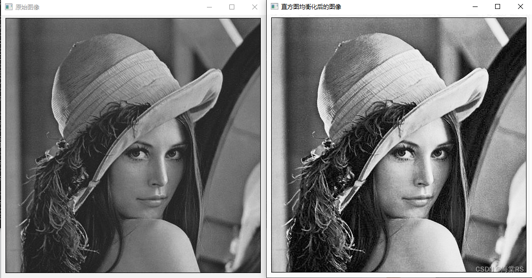 Opencv C++ 六、灰度变换：线性变换、灰度反转、对数变换、伽马变换、（自适应）直方图均衡化,第5张