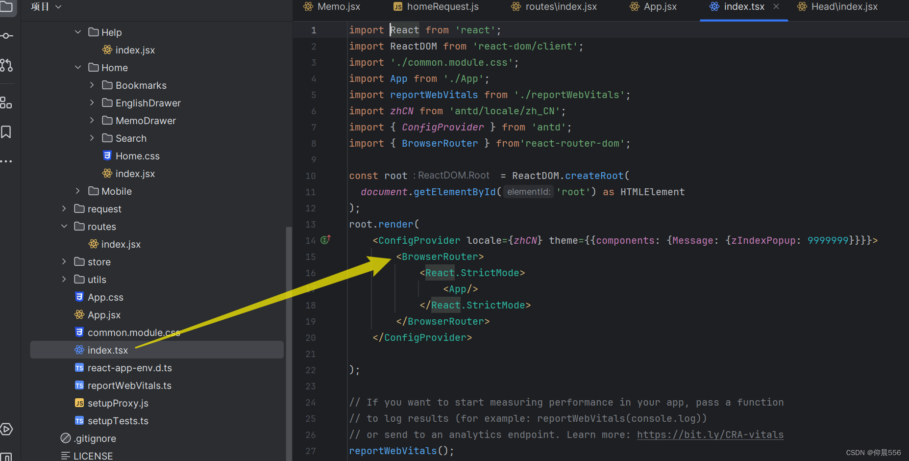 React Router v6 改变页面Title,index路由,第2张