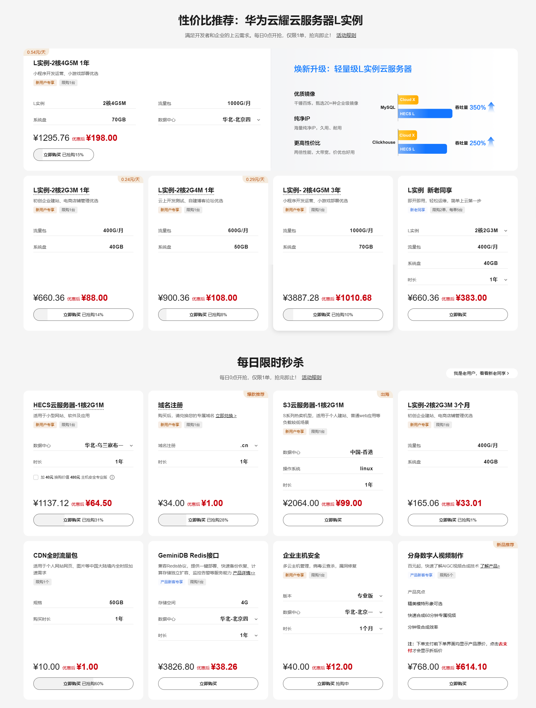 『华为云耀云服务器实战』｜云服务器如何快速搭建个人博客（图文详解）,在这里插入图片描述,第3张