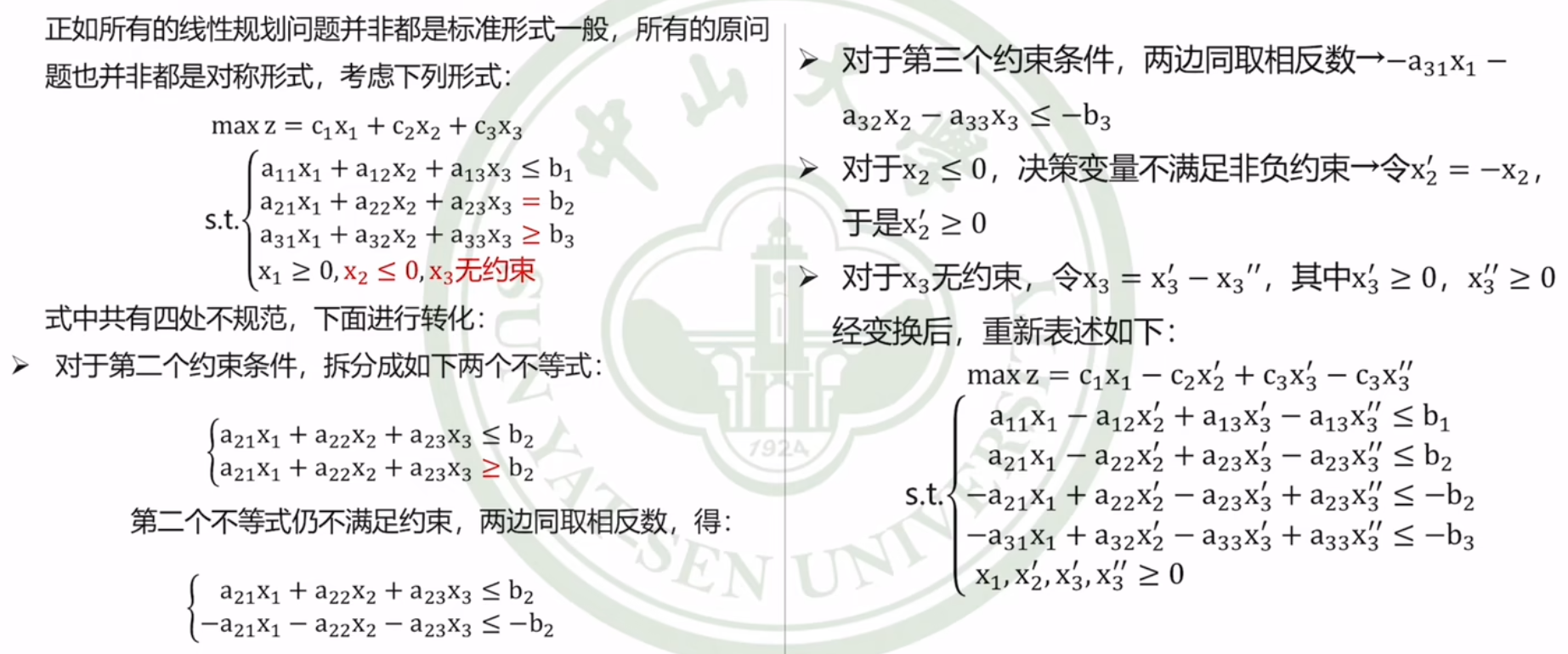 【课堂笔记】运筹学第二章：对偶问题,在这里插入图片描述,第16张