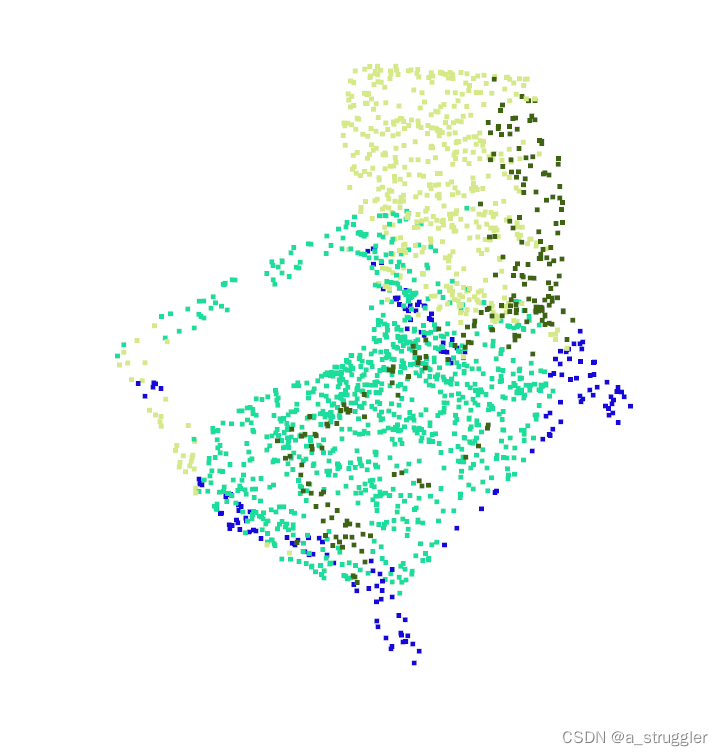 Pytorch1.7复现PointNet++点云分割（含Open3D可视化）（文末有一个自己做的书缝识别项目代码）,第1张
