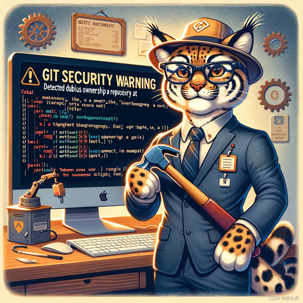 Git 安全警告修复手册：解决 `fatal: detected dubious ownership in repository at ` 问题 ️,在这里插入图片描述,第1张