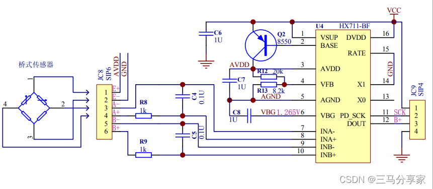 HX711压力传感器学习一(STM32),第1张 HX711压力传感器学习一(STM32),第1张