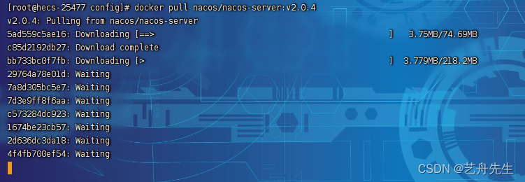 配置Linux服务器华为云耀云服务器之docker中nacos服务注册中心若依微服务版本安装 （虚拟机一样适用）若依（1）,第15张