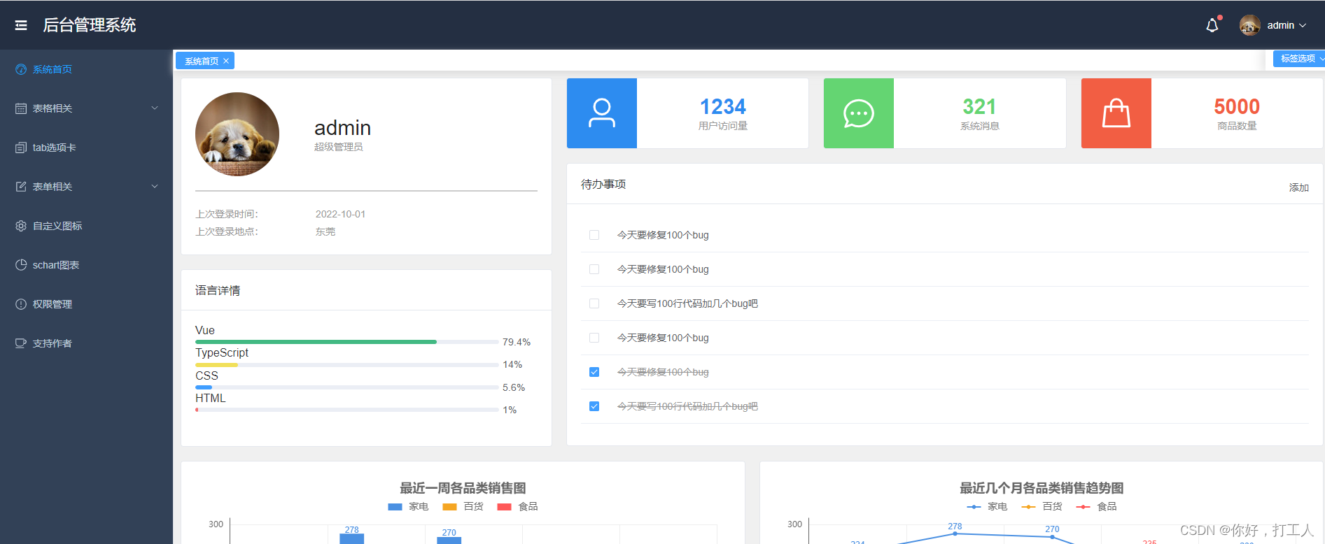 10个适合快速开发的后台管理系统前端框架,第3张