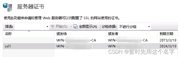 windows2016安装证书管理器、IIS配置自签名证书、导出证书、证书.pfx转化为.crt和.key,在这里插入图片描述,第31张