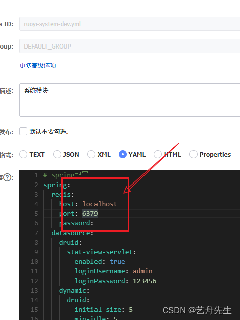 配置Linux服务器华为云耀云服务器之docker中nacos服务注册中心若依微服务版本安装 （虚拟机一样适用）若依（1）,第21张