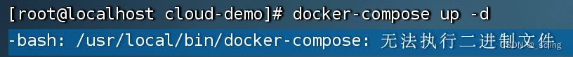 执行docker- compose命令遇到-bash: usrlocalbindocker-compose: 无法执行二进制文件 问题的一种解决方法,第2张