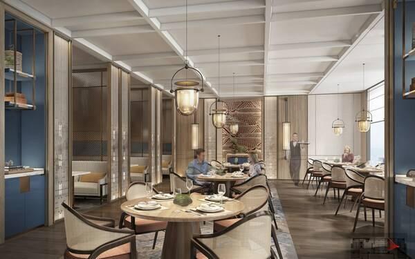(安徽民航君澜大饭店装饰设计招标)集东方文化气息，品徽派隽美风韵----安徽民航君澜大饭店静待绽放,第3张